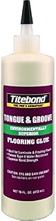 Titebond 2104 Tongue and Groove Glue Bottle, 16 oz