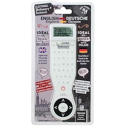 IF Electronic Dictionary Bookmark - German-English