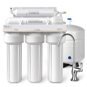 5-Stage Reverse Osmosis System – Premium Under Sink Water Filtration System, Lifetime Limited Parts Support