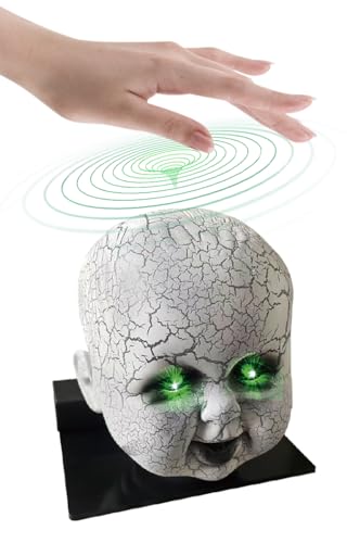 Cabeza de Muñeca Paranormal Detector EMF Verde miniatura 4