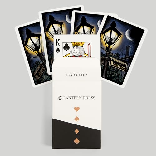 Lantern Press Baraja de Poker con 52 cartas miniatura 6