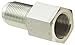 Eaton Weatherhead C5275X12 Carbon Steel SAE 37 Degree (JIC) Flare-Twin Fitting, Bulkhead Adapter, 3/4" NPT Female x 3/4" JIC Male
