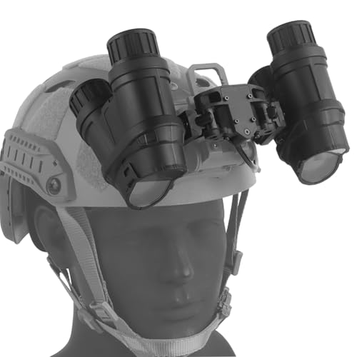 Tactical Night Vision Goggles Model Support Fold Sideways with Adjustable Helmet Mount for PVS15/PVS18/GPNVG18, No Function (Black) by Gayontech - Image 7