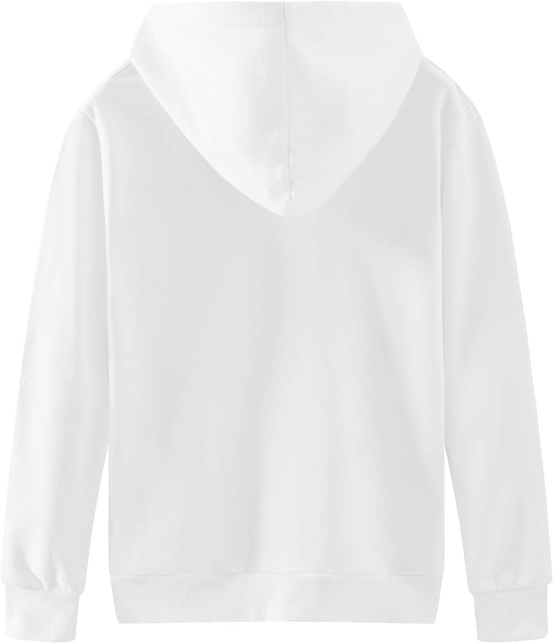 Spring&Gege Youth Solid Classic Hoodies Soft Hooded Pullover Sweatshirts for Children (3-12 Years): Clothing
