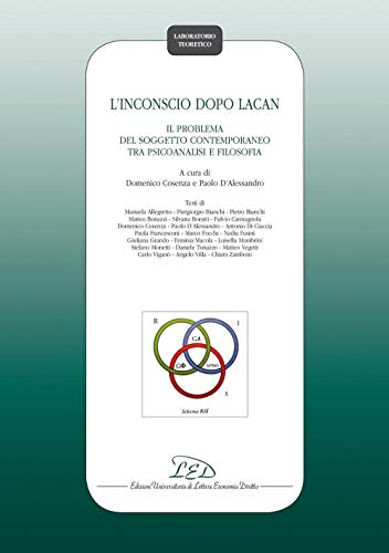 L’inconscio dopo Lacan: Il problema del soggetto contemporaneo tra psicoanalisi e filosofia (Italian Edition) de [AA. VV., Domenico Cosenza, Paolo D'Alessandro]