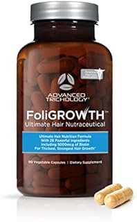 FoliGROWTH™ Hair Growth Supplement for Thicker Fuller Hair | Approved* by the American Hair Loss Association | Revitalize Thinning Hair, Backed by 20 Years of Experience in Hair Loss Treatment Clinics