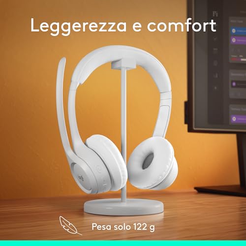 Logitech - Headband Zone 300-off White - 8