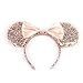 Mignon Mickey Mouse Oreilles Bandeau Papillon Glitter Hairband Pour Les Filles