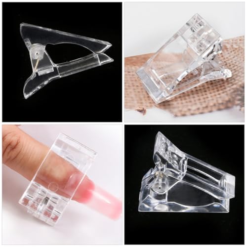 Healeved Clips para Uñas 40 Piezas para Extensión Acrílica miniatura 7