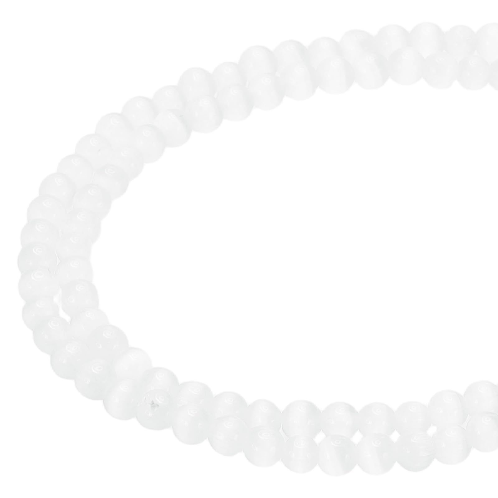 PATIKIL 4 mm Natural Clear Quartz Loose Beads