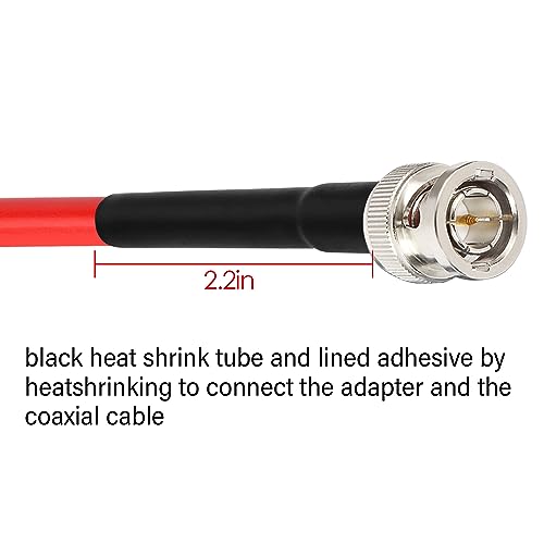 Câble SDI 0,9m XRDS-RF lot de 2 cordons vidéo BNC 75 Ohm RG59 pour caméra et moniteur de studio - 3