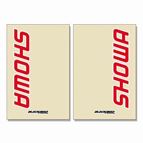 BLACKBIRD RACING - 38996: Adesivo de garfo de cristal transparente Showa 2 Pcs 5045S