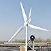 5000W 48V Horizontal Wind Turbine Kit - 5KW Wind Power Generator with 1.6M Blades, Ideal for Home, Farm, Marine & Wind-Solar Hybrid Systems (No Mast)