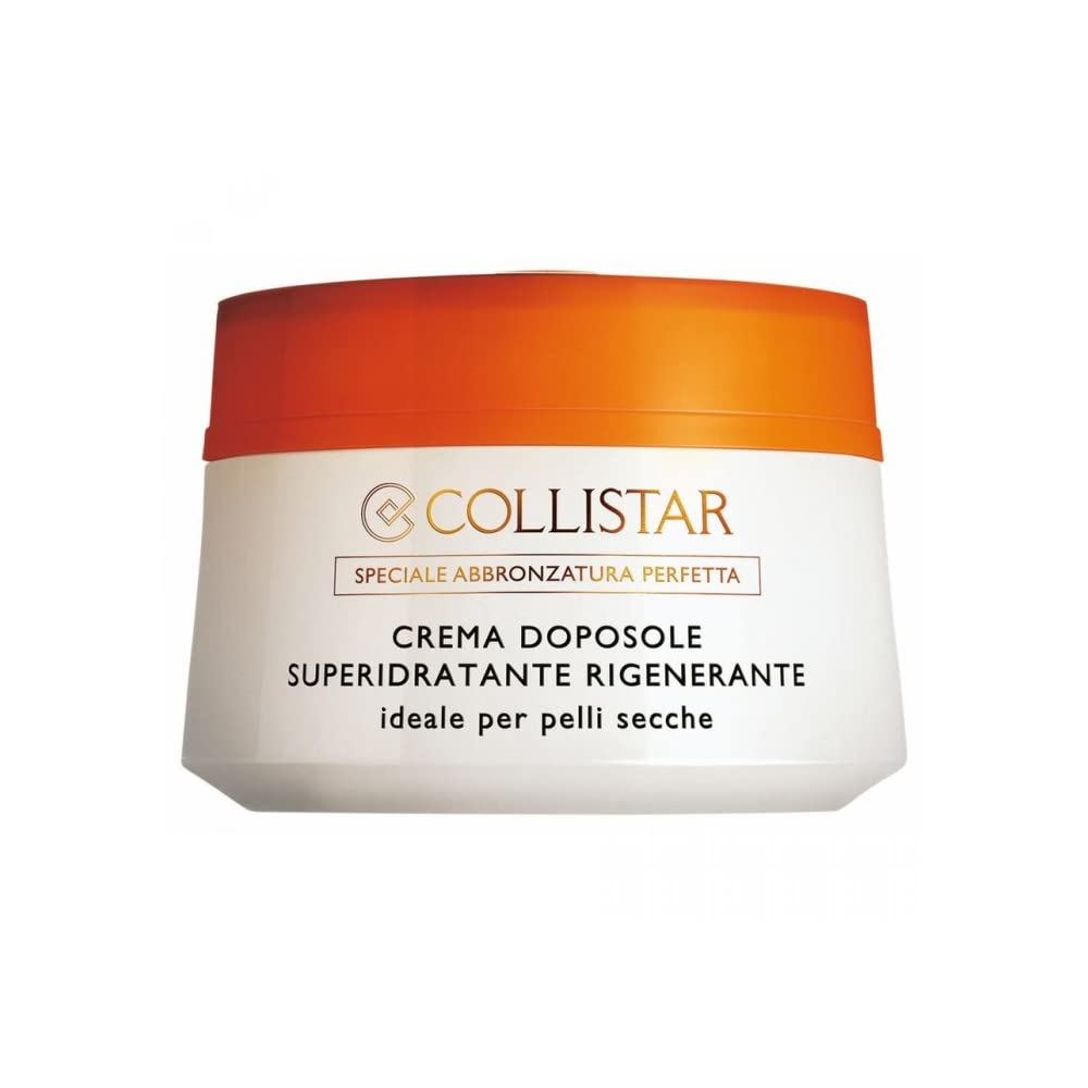 Collistar Regenerujący krem po opalaniu, o dużej mocy odżywczej, stymuluje naturalne procesy samonaprawy, idealny do skóry suchej, 200 ml