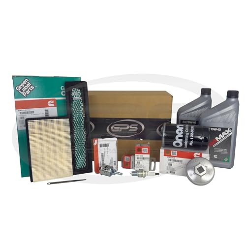 GPS GENERATOR PARTS SPECIALIST Tune Up Kit for Cummins Onan RV Generators 5500 and 7000 HGJAB HGJAC and commercial HGJAE with ONAMAX 15W40 Oil for use in Specs A - E