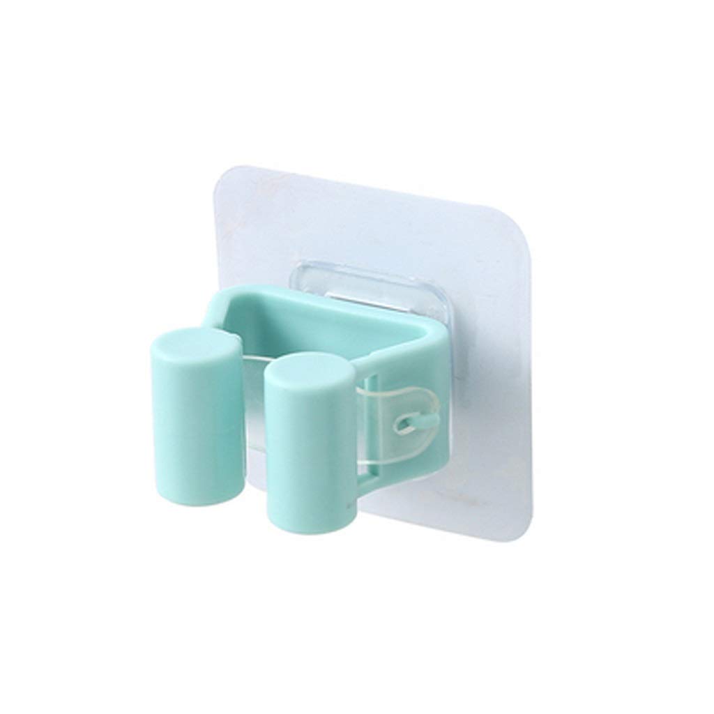 Rangement balai magique adhésif pour organiser une petite salle de bain ou des toilettes