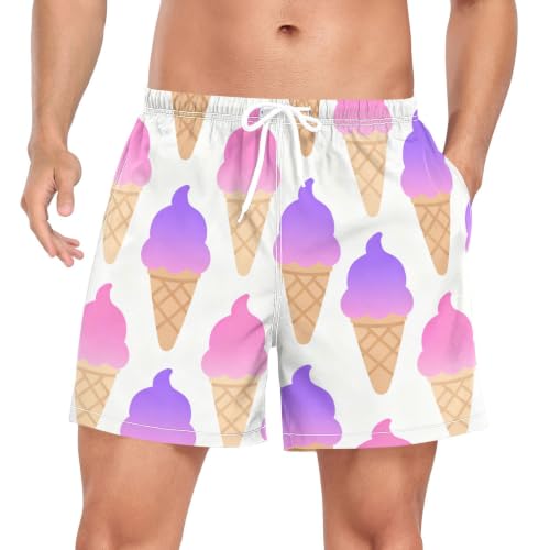 Pantalones cortos de baloncesto con diseño de helados degradados modernos
