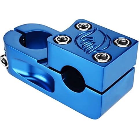 SE Narler BMX Bike Stem Blue Cover