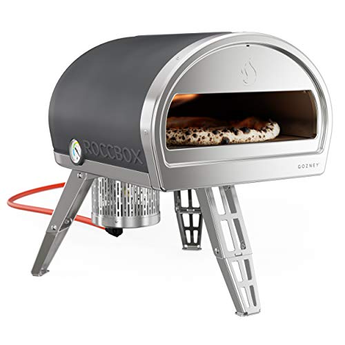 Roccbox By Gozney Portable Outdoor Pizza Oven - Gas Fired, Fire & Stone Outdoor Pizza Oven, Includes Professional Grade Pizza Peel #TOP1