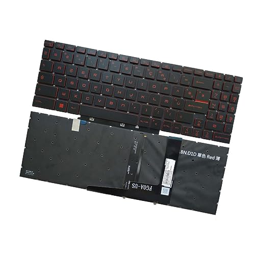 Clavier MSI Katana GF66 GL66 AZERTY français rétroéclairé de remplacement