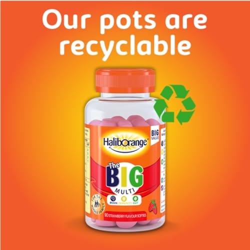 Haliborange Big Multivitamin | Vitamin A | Vitamin D | Calcium | Strawberry | 90 - Image 4