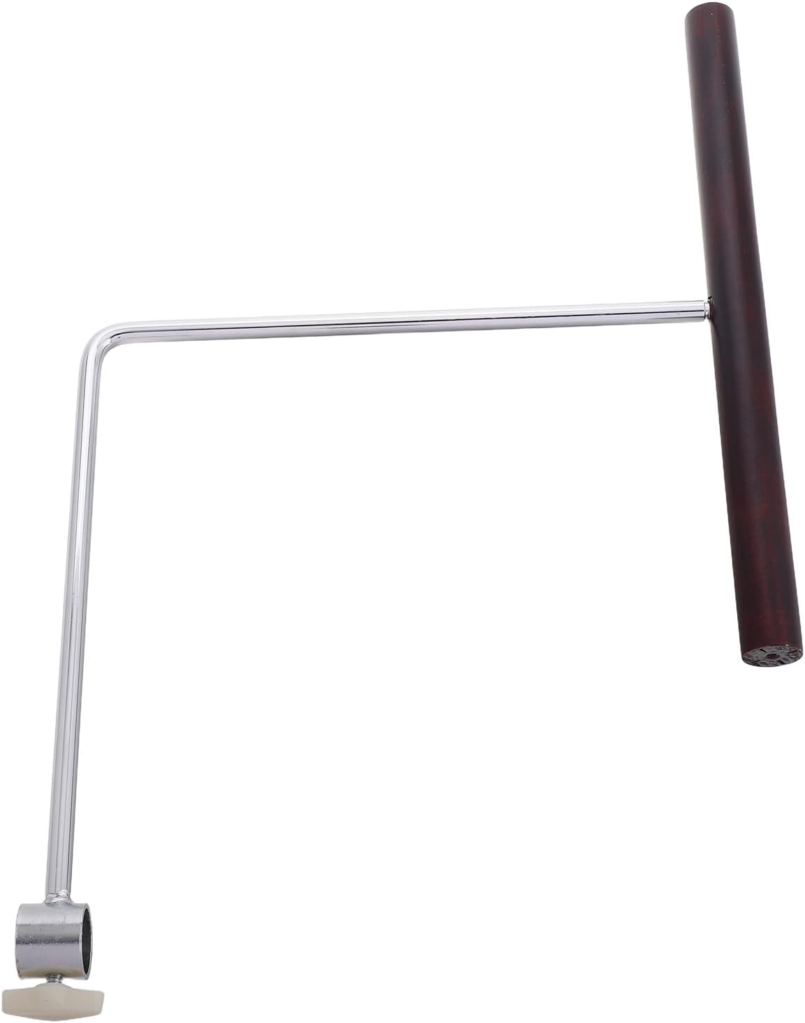 Men’s Mannequin Pants Hanger Accessory L-Shaped Redwood Tone Compact Non-Slip Metal Pant Hanger for Jeans Trousers Retail Display and Closet Organization