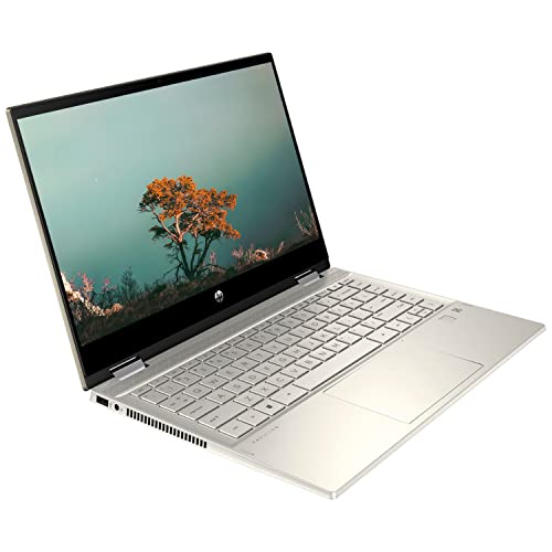 Hp Pavilion X360 2-In-1 Laptop, 14" Fhd Touchscreen Display, Intel Core I5-1135G7 Processor, 32Gb Ram, 2Tb Ssd, Media Card Reader, Fingerprint Reader, Hdmi, Wi-Fi 6, Windows 11 Home, Gold #TOP3