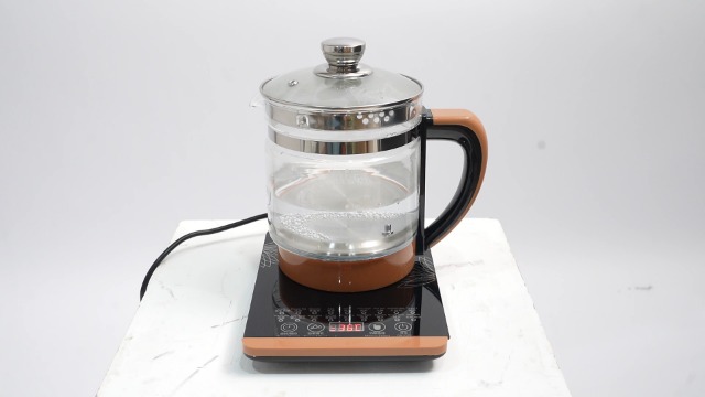 Hervidor Eléctrico de Vidrio 1.8L 800W Multifuncional miniatura 7