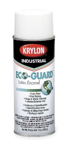 Krylon Industrial Eco-Guard 79100 White Acrylic Enamel Paint - 16 oz Aerosol Can - K07910000 [PRICE is per CAN]