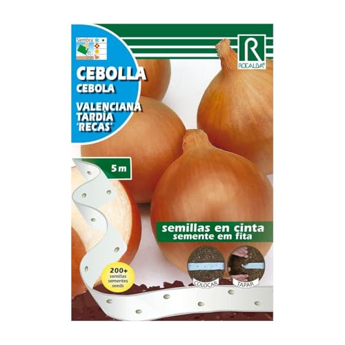 Semillas PRE-SEMBRADAS en cintas - Cebolla Valencian