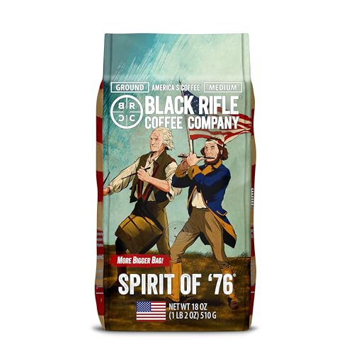 Black Rifle Coffee Company Spirit of 76, 18oz Bag, Ground Coffee ...