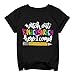 Kindergarten Shirts for Girls Watch Out Kindergarten Here I Come Shirt Kids Back to School T Shirt Children School Tee Black