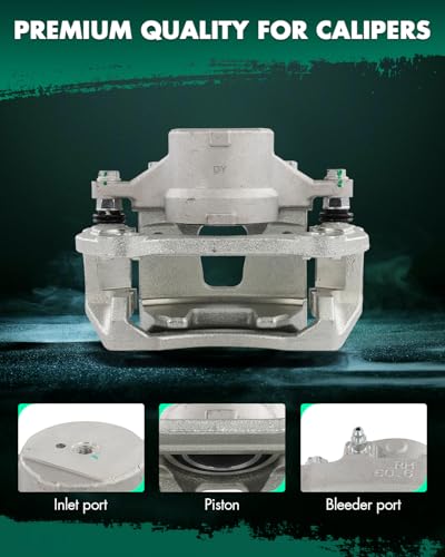 Image of SCITOO Front Brake Calipers With Bracket 19B7324 19B7325 Compatible For Hyundai For Kona Electric 2019-2021,For Hyundai For Sonata 2015-2019,For Kia For Niro EV 2019-2022,For Kia For Optima 2016-2020