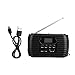 Produktbild Taidda- Handkurbel-Radio-Musik-Spieler, beweglicher Handkurbel-Energie u. Solarstromversorgung Notfall morgens/FM Radio-MP3-Musik-Spieler #2