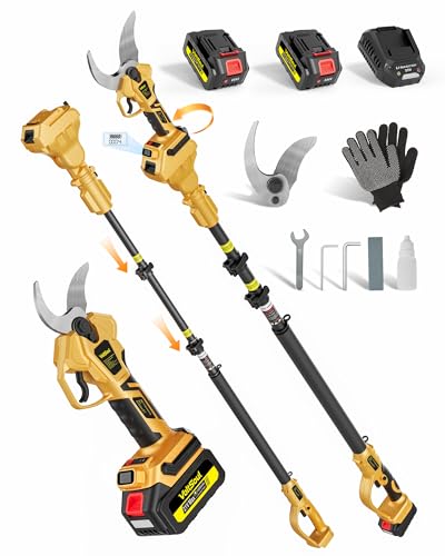 2-in-1 Electric Pruning Shears Cordless Extension