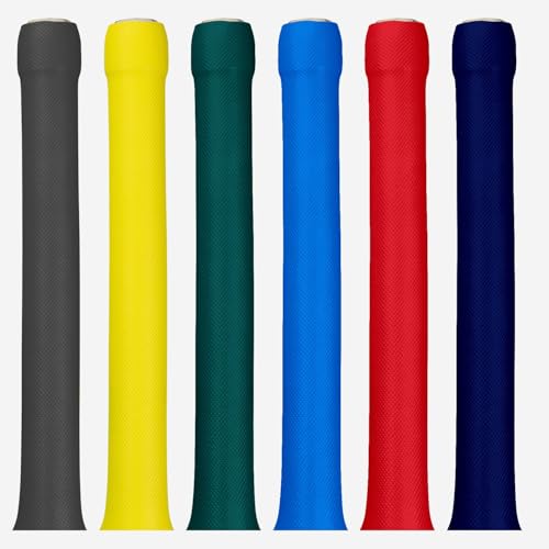 Image of Cricket Bat Grips Multi Color and Design, Replacement Rubber Grips Non Slip High Impact Ultra Tacky and Thick Durable Comfortable Grip Soft