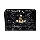 [ヴィヴィアン ウエストウッド] レディース三つ折りミニ財布 ヴィンテージ WATER ORB 小銭入れあり[並行輸入品] (ブラック)