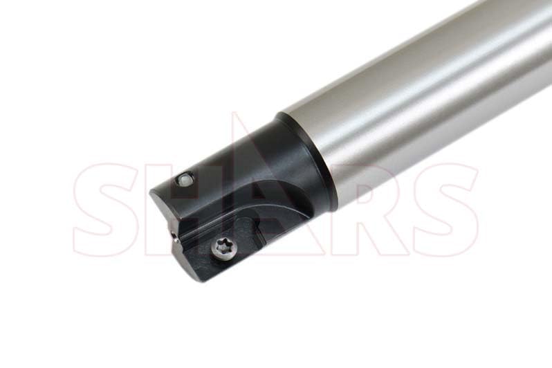 SHARS 1" 90 Degree Square Shoulder Indexable End Mill with 2 PCS of APKT 1604 Insert 404-2864W+404-6541(2) P[