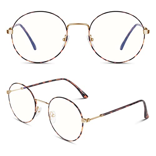 Image of Happy Store CN56 Vintage Inspired Classic Horn Rimmed Nerd UV400 Clear Lens Glasses