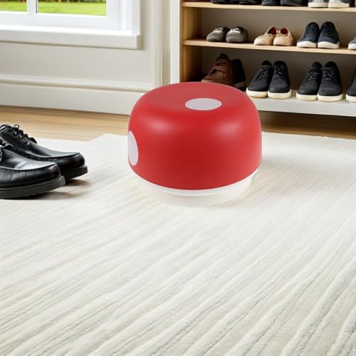 Tabouret en PP sécurisé pour tout-petits à structure stable rouge - 7