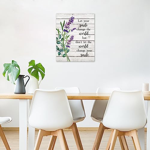 Toile murale abstraite verte, cadre déco salon et tableau fleurs eucalyptus pour mur de bureau