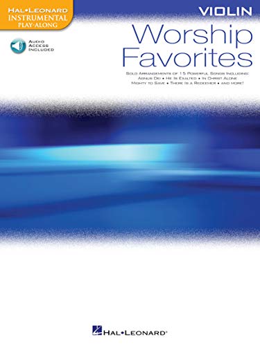 Worship Favorites: Instrumental Play-Along Violin (Book/Online Audio)