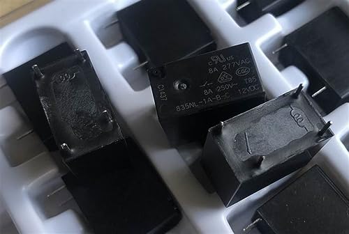 Relé 4 pines 12VDC 835L-1A-C para control eléctrico automotriz
