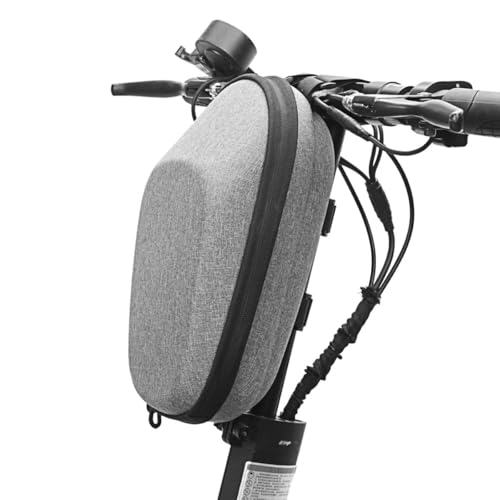 Pochette de guidon trottinette électrique sacoche rigide vélo pliant étanche