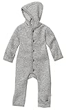 hessnatur sale babykleidung Temperaturausgleichend Disana Walk-Overall Grau Gr. 86-92