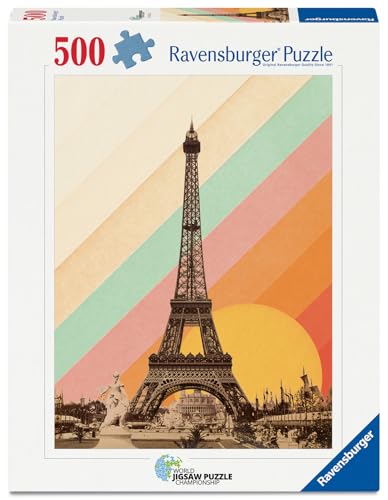Puzzle 500 pièces Ravensburger 'arc en ciel de Paris - vue 3