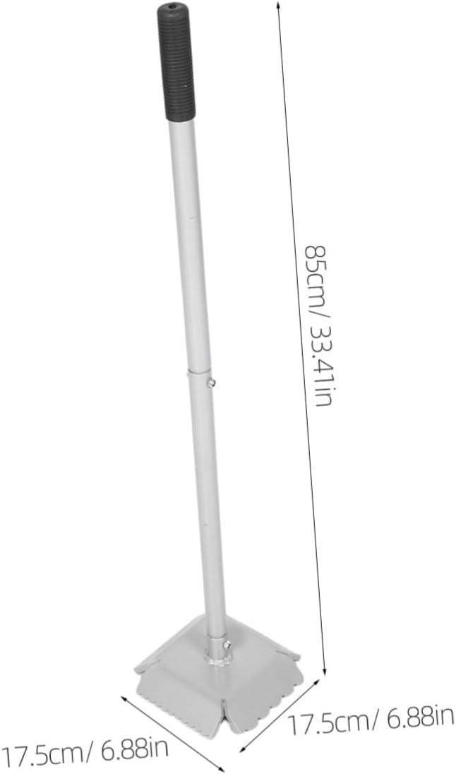 BESPORTBLE Manual Trash Compactor: Stainless Steel Trash Can Compactor Manual Rubbish Press Tool - Efficient Garbage Compression For Home Office Outdoor Use