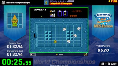 Nintendo World Championships Switch retos NES sin cartucho físico 3