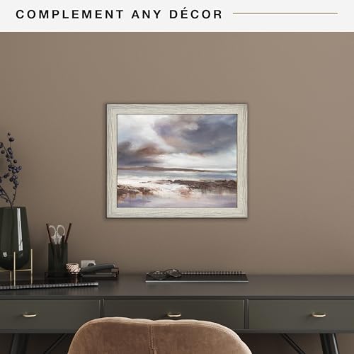 MCS Studio Gallery 11x14 Picture Frame Gray Woodgrain, Rectangle Photo Frame for Photos, Posters & Art Prints (1-Pack)