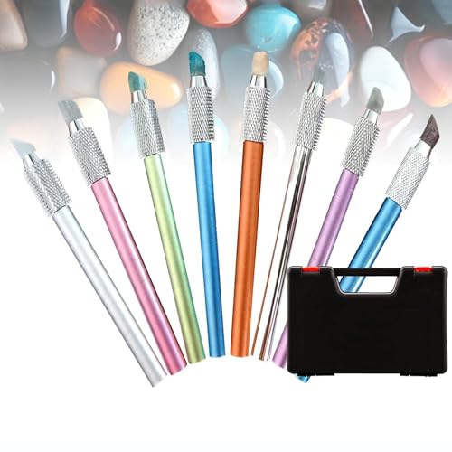 Kit de test de dureté Mohs 2-9 à code couleur pour contrôle de surface précis